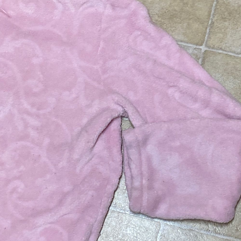 Simply Basic Pink Plush Robe Size XL - Picture 2 of 12